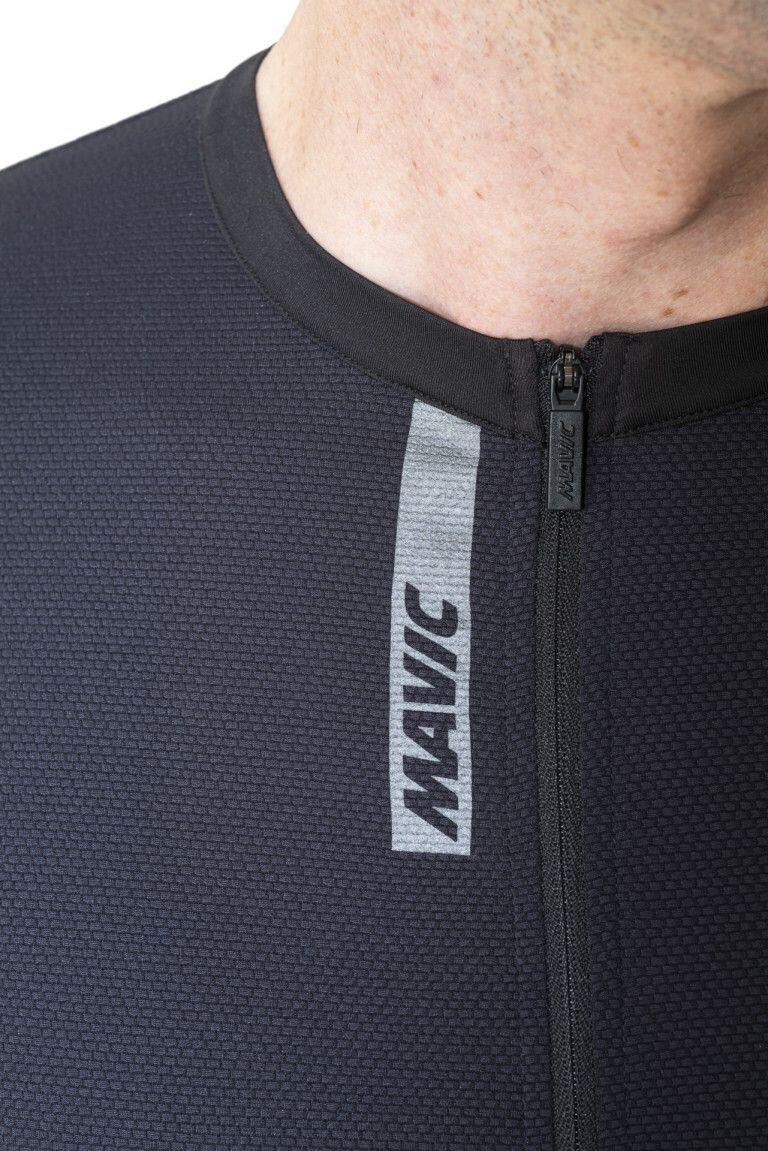 Mavic Essential Short Sleeve Jersey Zwart/Wit 5/7