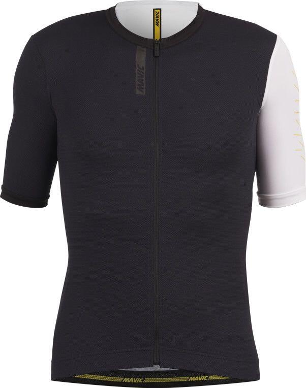 Mavic Essential Short Sleeve Jersey Zwart/Wit 1/7