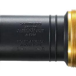 SHIMANO SM-BB80 Hollow-Tech II Bottom Bracket Unit (BSA, 68/73 mm, 24 mm axle)