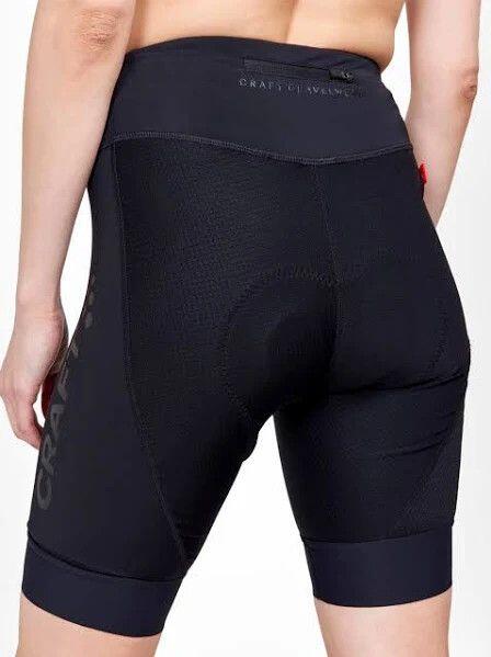 Cuissard corto donna Craft ADV Gravel - Nero con bretelle 3/5