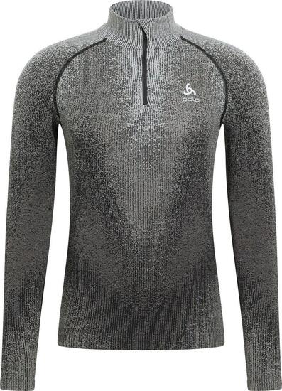 Baselayer Odlo 1/2 Zip Blackcomb Gris Homme