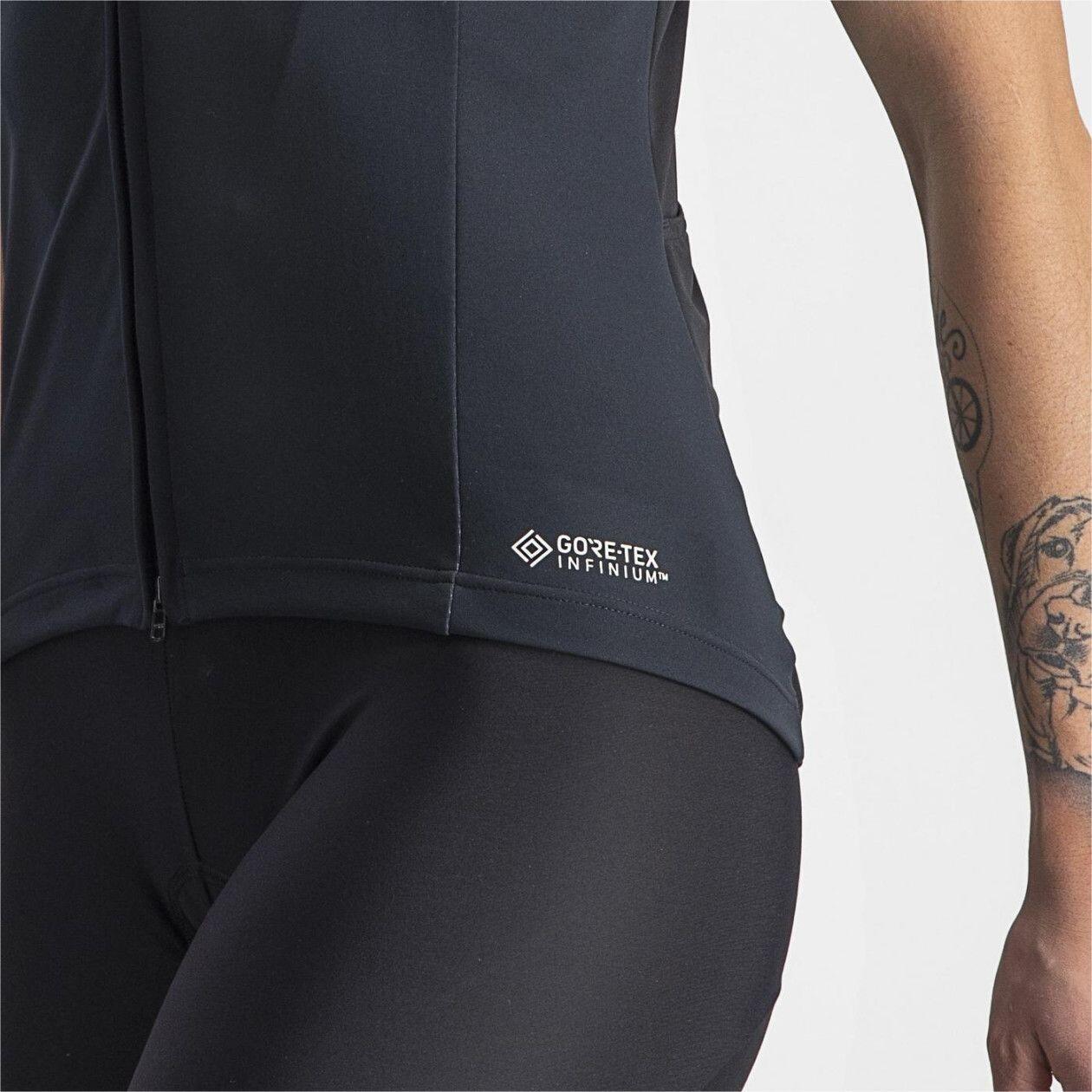 Castelli Perfetto Ros 2 Wind Women's Short Sleeve Jersey Black 5/7