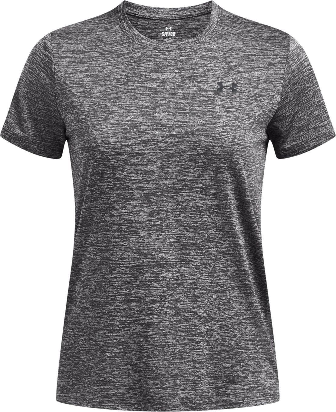 Maillot manches courtes Under Armour Tech Twist Gris Femme 3/4