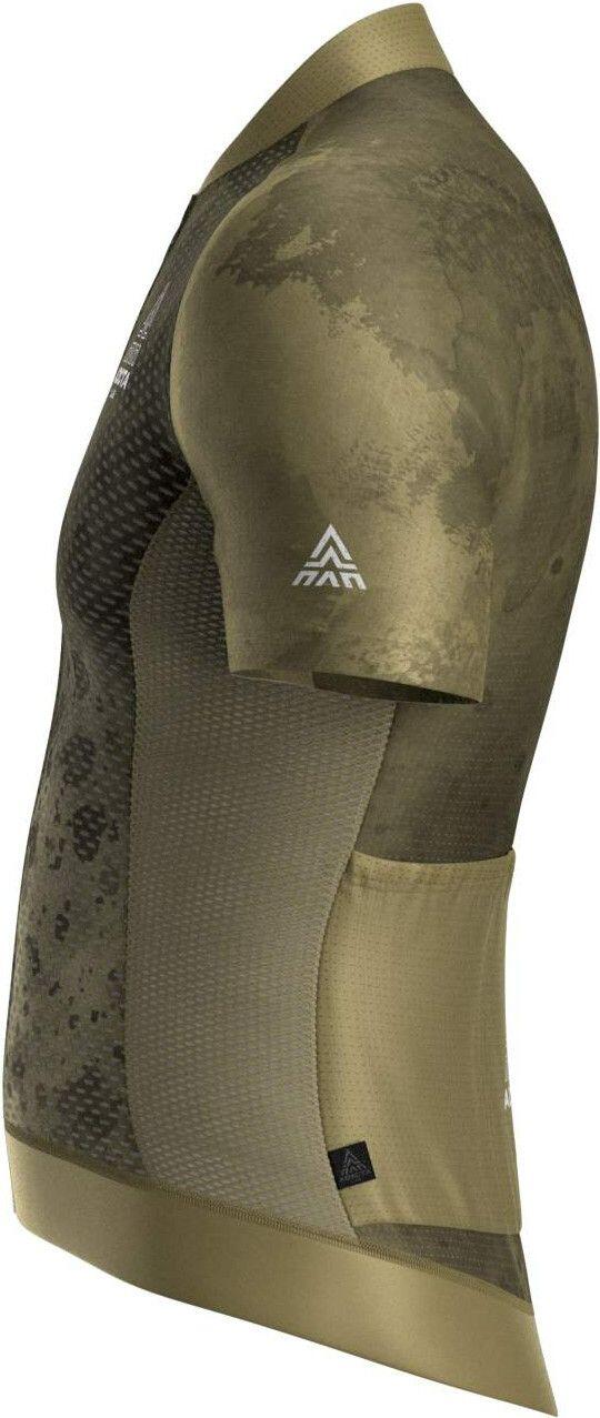 Maillot Manches Courtes Adicta Lab Valent V3 Vert Olive / Noir 3/6