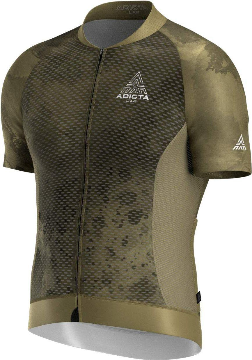 Maillot Manches Courtes Adicta Lab Valent V3 Vert Olive / Noir 2/6
