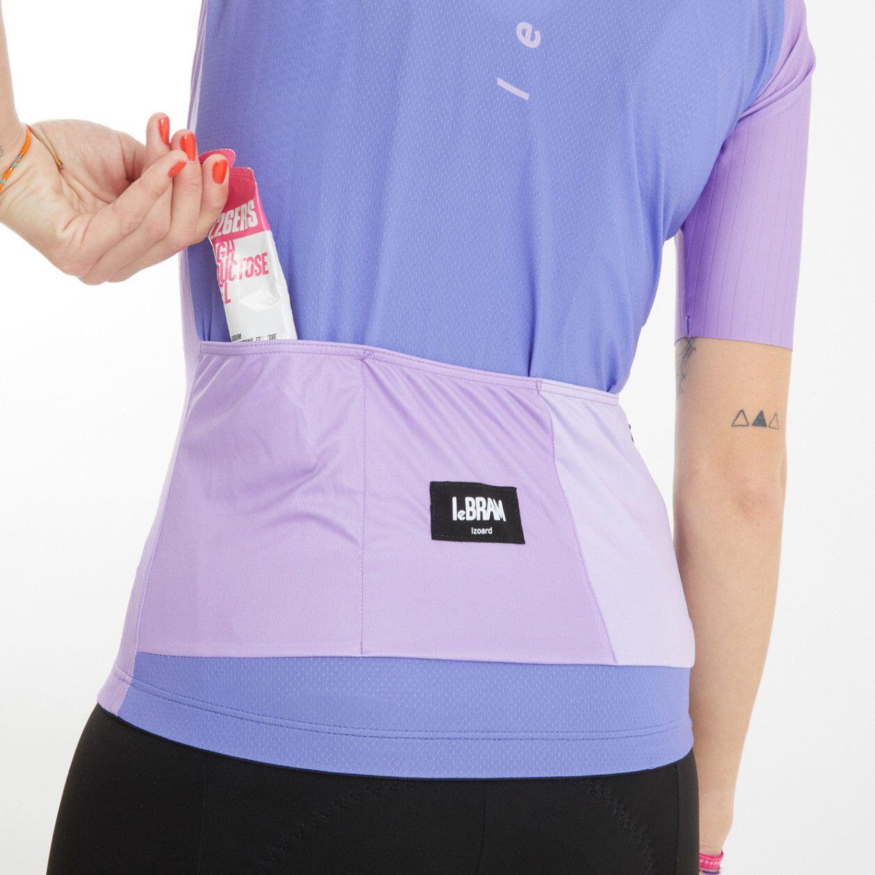Maillot de manga corta LeBram Izoard Mujer Violeta Lila 2/5