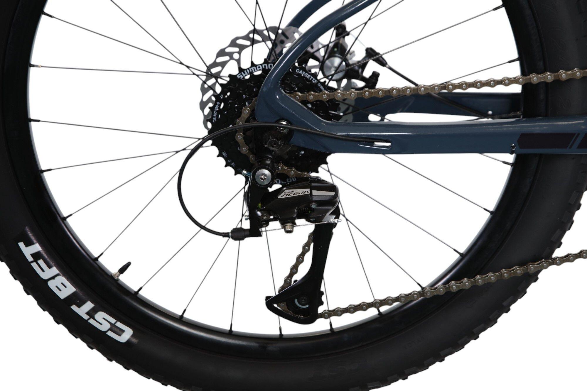 Scamp HighFox Shimano Tourney 8V 24'' Azul Semi-Rígido MTB para Crianças 5/5