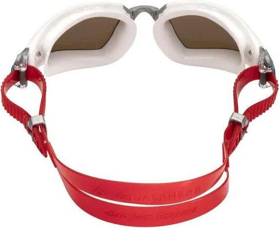Gafas de natación Aquasphere Kayenne Pro rojas 4/4