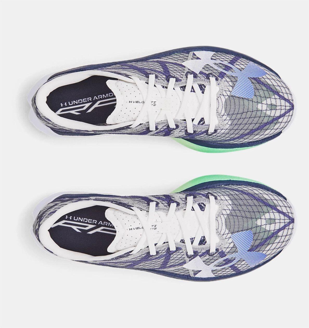 Under Armour Velociti Elite 2 White Grey Unisex Running Shoes 5/5