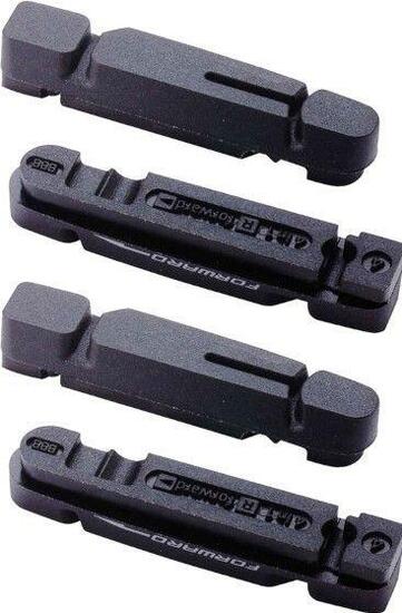 Cartouches de Frein BBB TechStop pour Shimano/Sram et Campagnolo Noir
