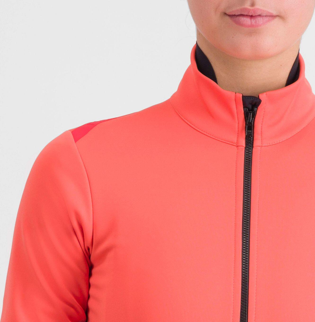Sportful Fiandre Medium Coral Women's Long Sleeve Jacke 3/7