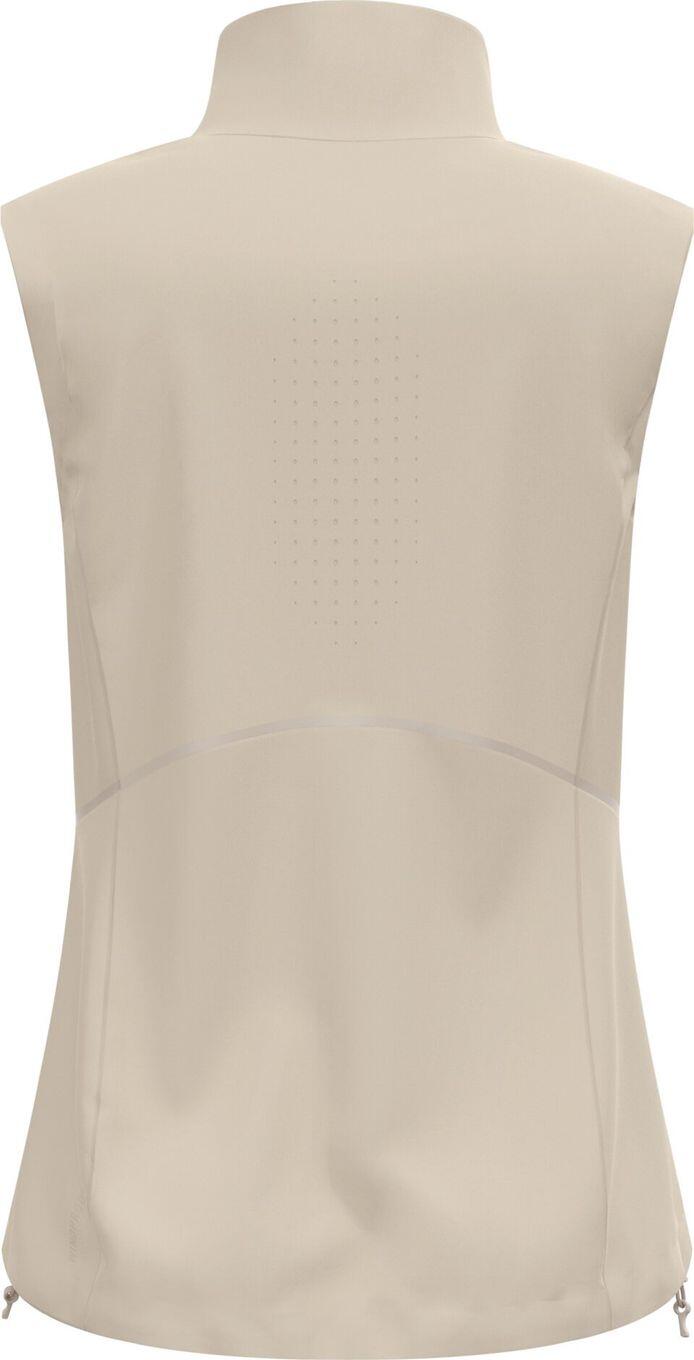 Casaco sem mangas Odlo Zeroweight Warm 2.0 para mulher Bege 2/2