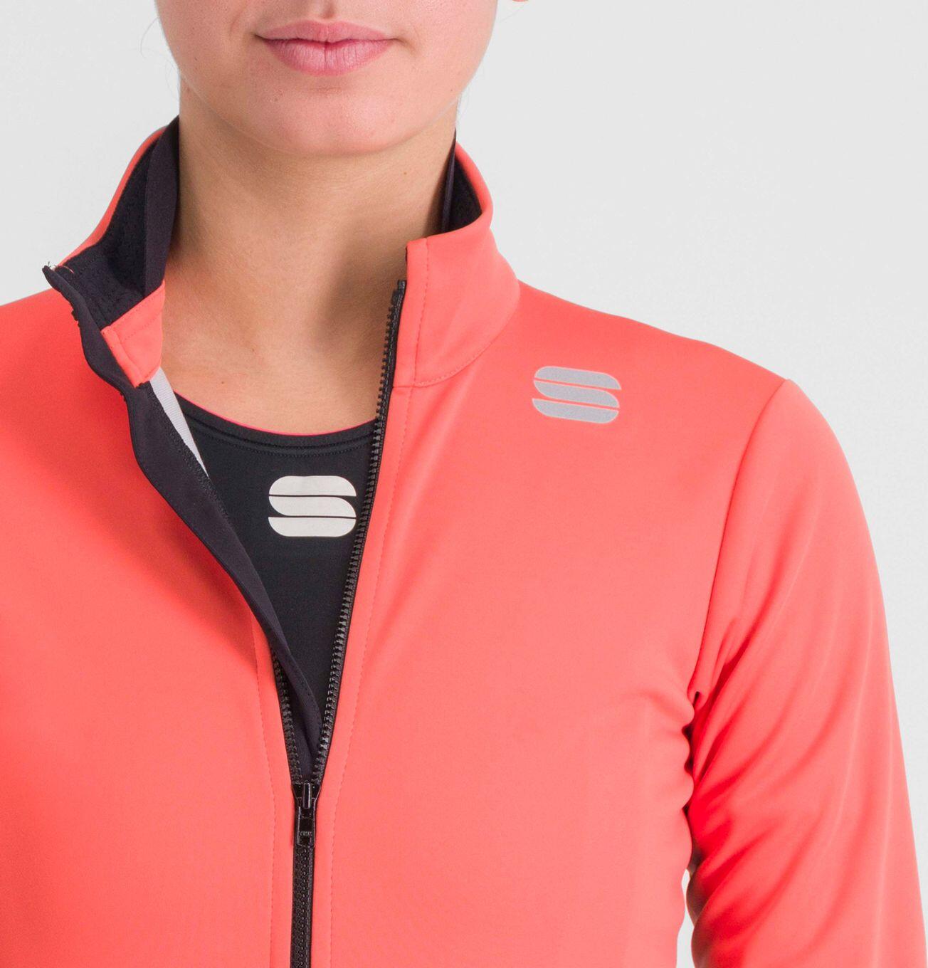 Sportful Fiandre Medium Coral Women's Long Sleeve Jacke 5/7
