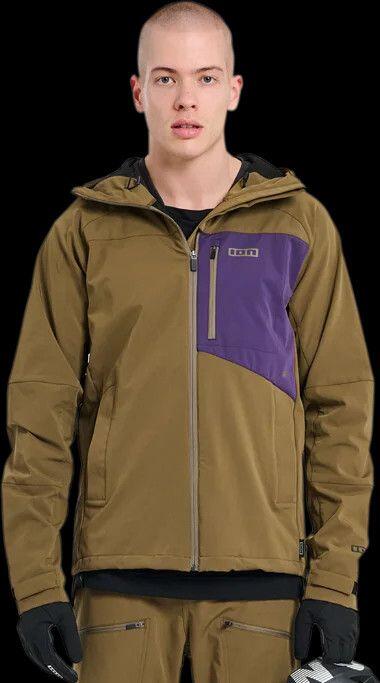 Giacca Softshell Shelter 2L Marrone 3/6