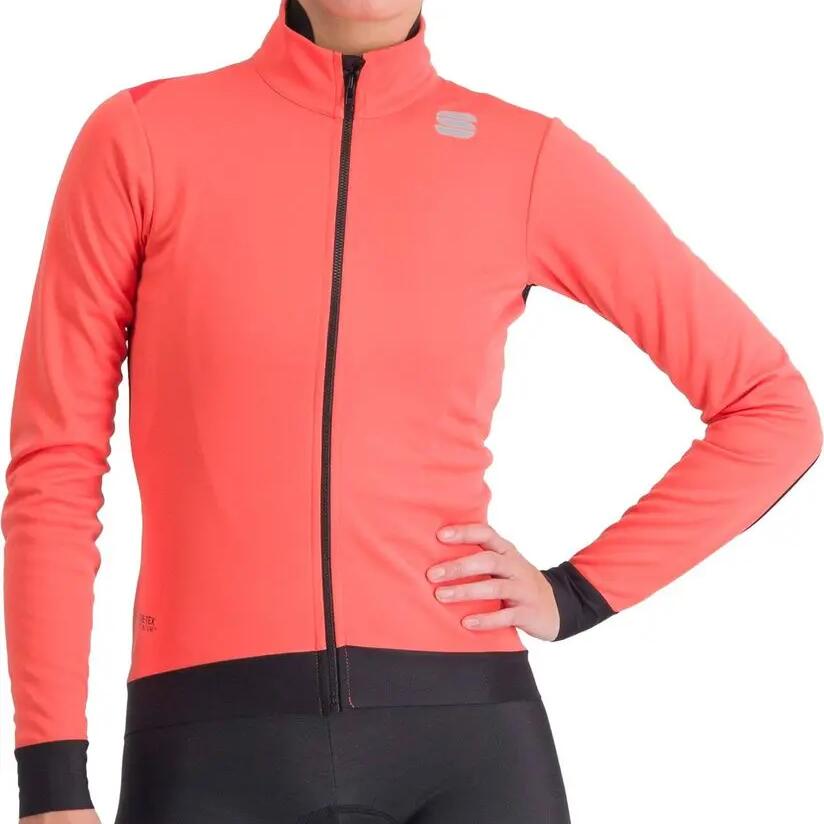 Sportful Fiandre Medium Coral Women's Long Sleeve Jacket