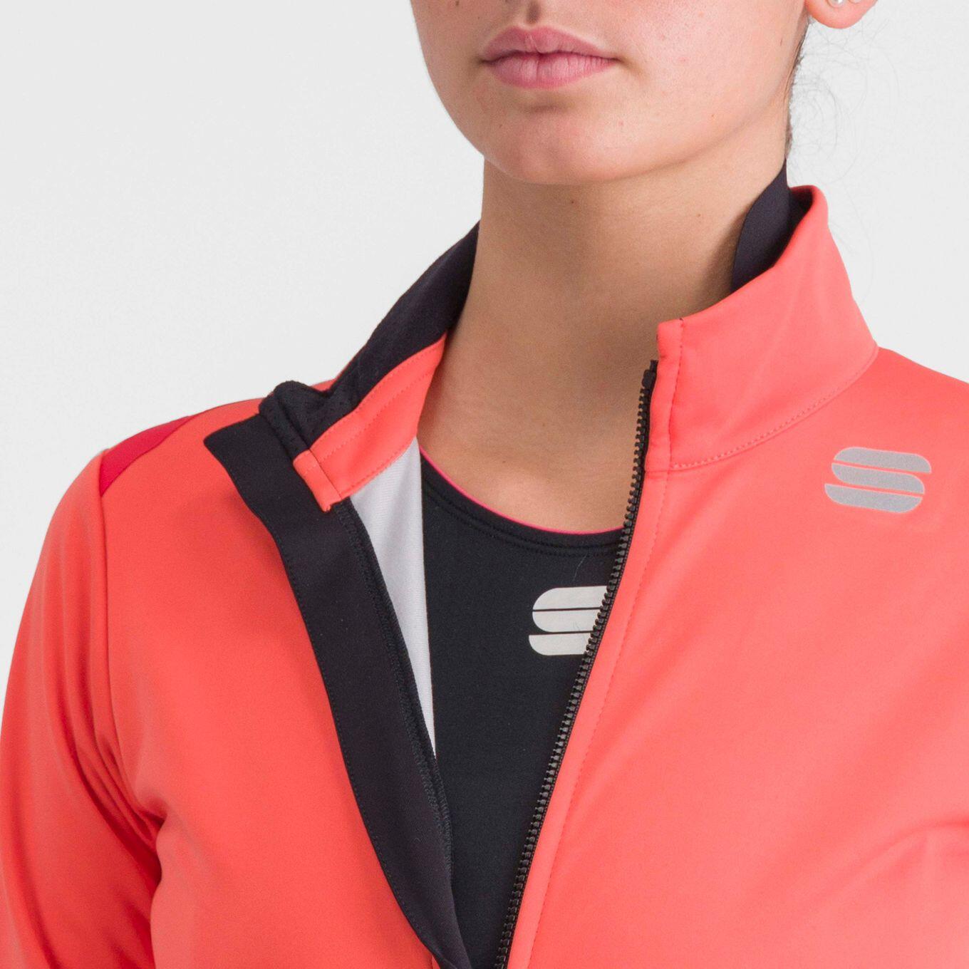 Sportful Fiandre Medium Coral Women's Long Sleeve Jacke 6/7