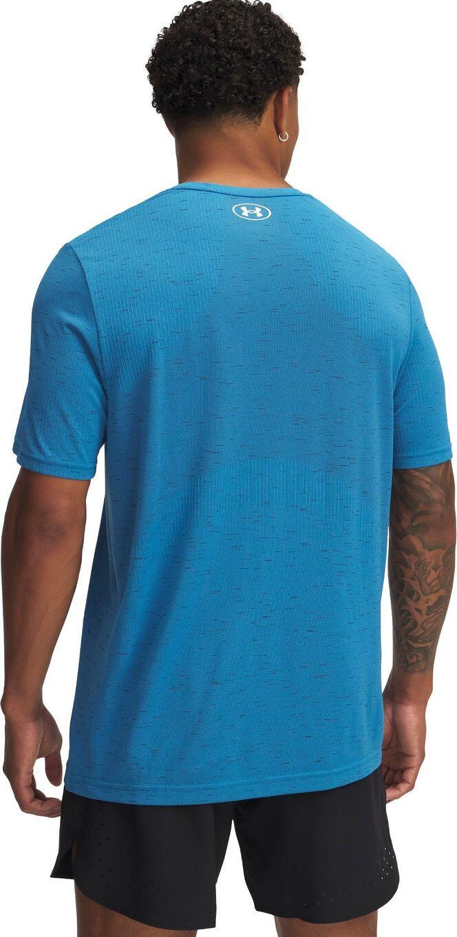 T-Shirt Running Under Armour Vanish Seamless Bleu Homme 2/3