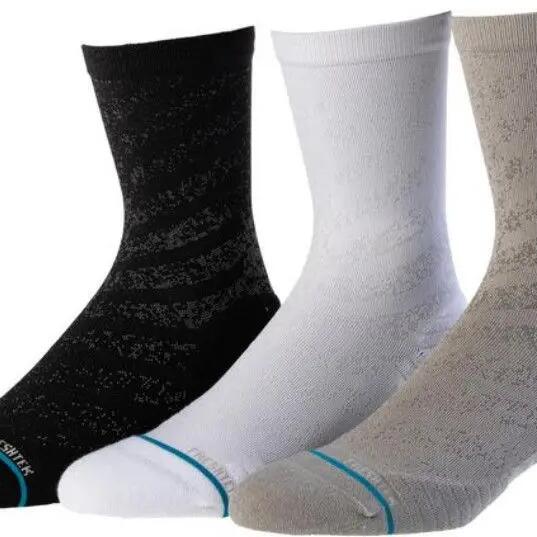 Stance Performance Run Crew Multicolor Socks (Pack Of 3 Pairs)