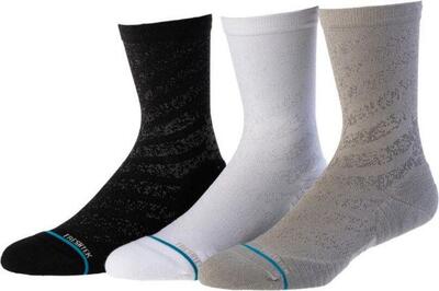 Stance performance run crew multicolour (pack of 3 pairs)