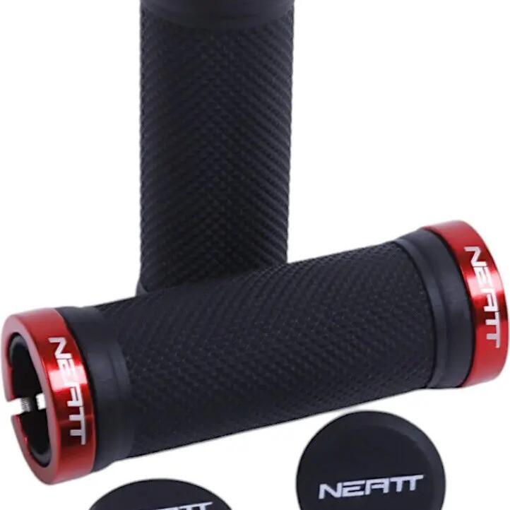 Pair of Neatt Race Small 95mm Black / Red Grips