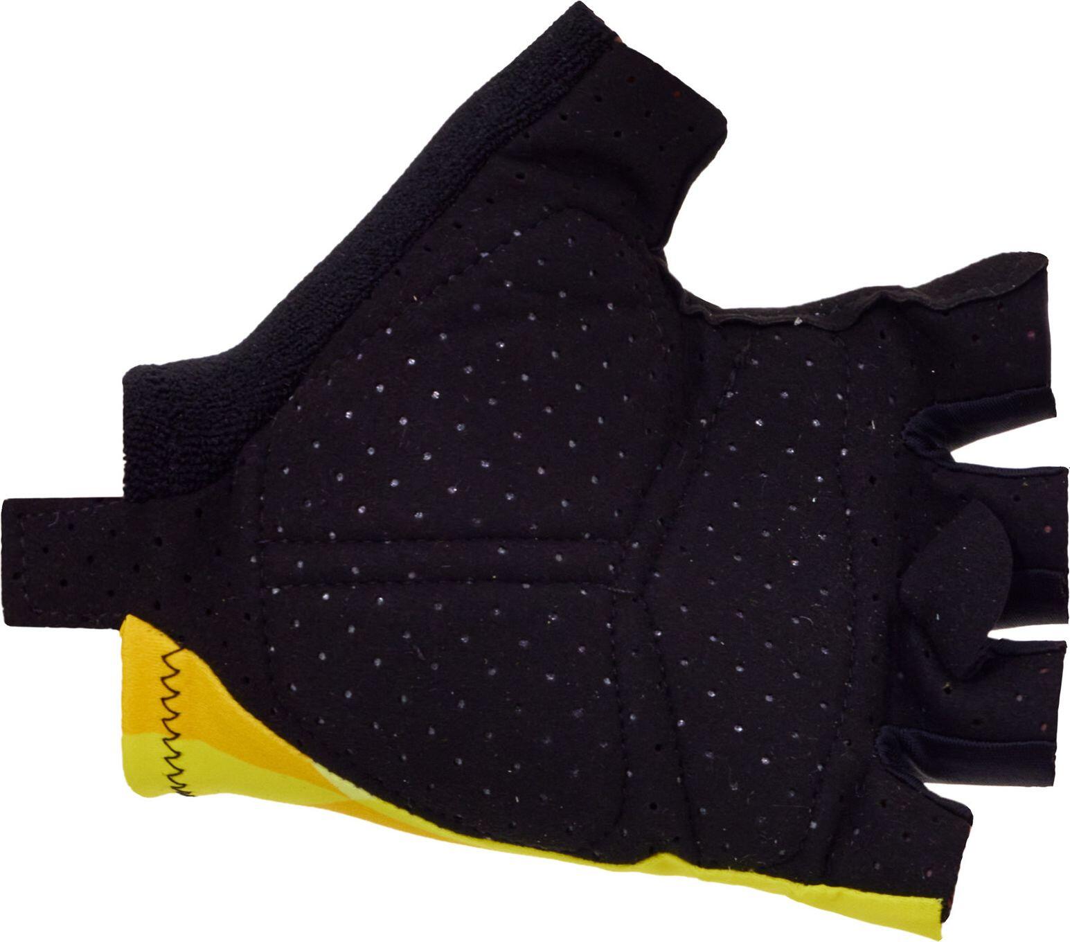 Gants Courts Santini Team Lidl-Trek 2026 Jaune 2/2