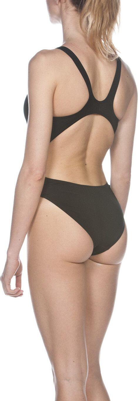 Maillot de Bain Femme SOLID TECH HIGH Noir 2/2