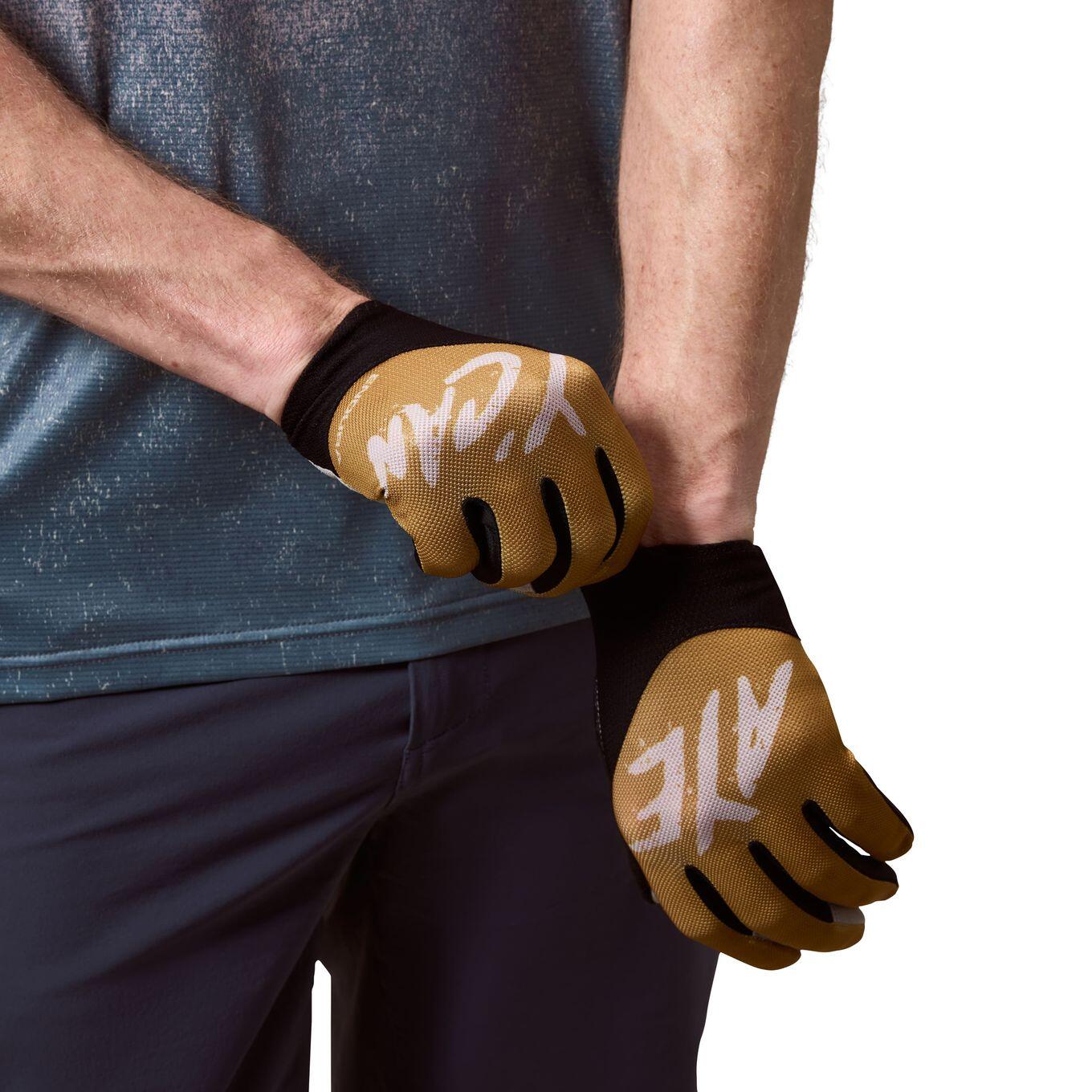 Luvas compridas Endura Hummvee Lite castanhas 2/4