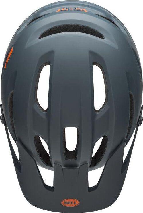 Capacete Bell 4Forty Cinzento Laranja 3/4