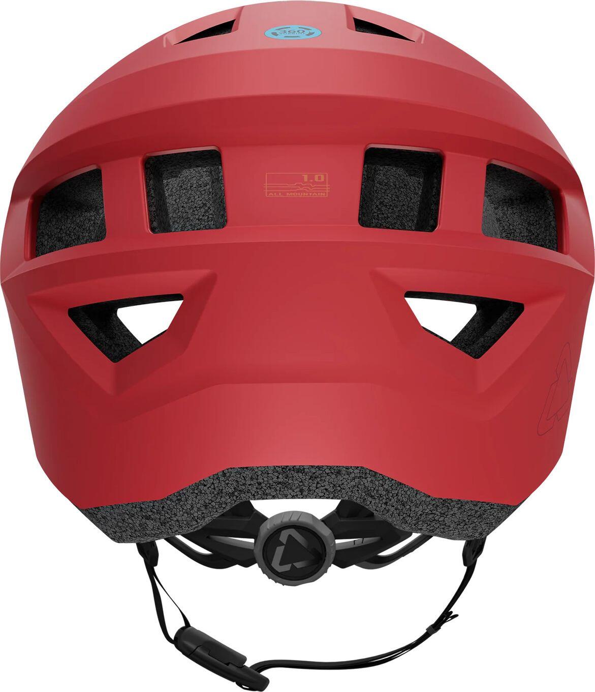 Casque VTT Leatt AllMtn 1.0 Rouge 4/8