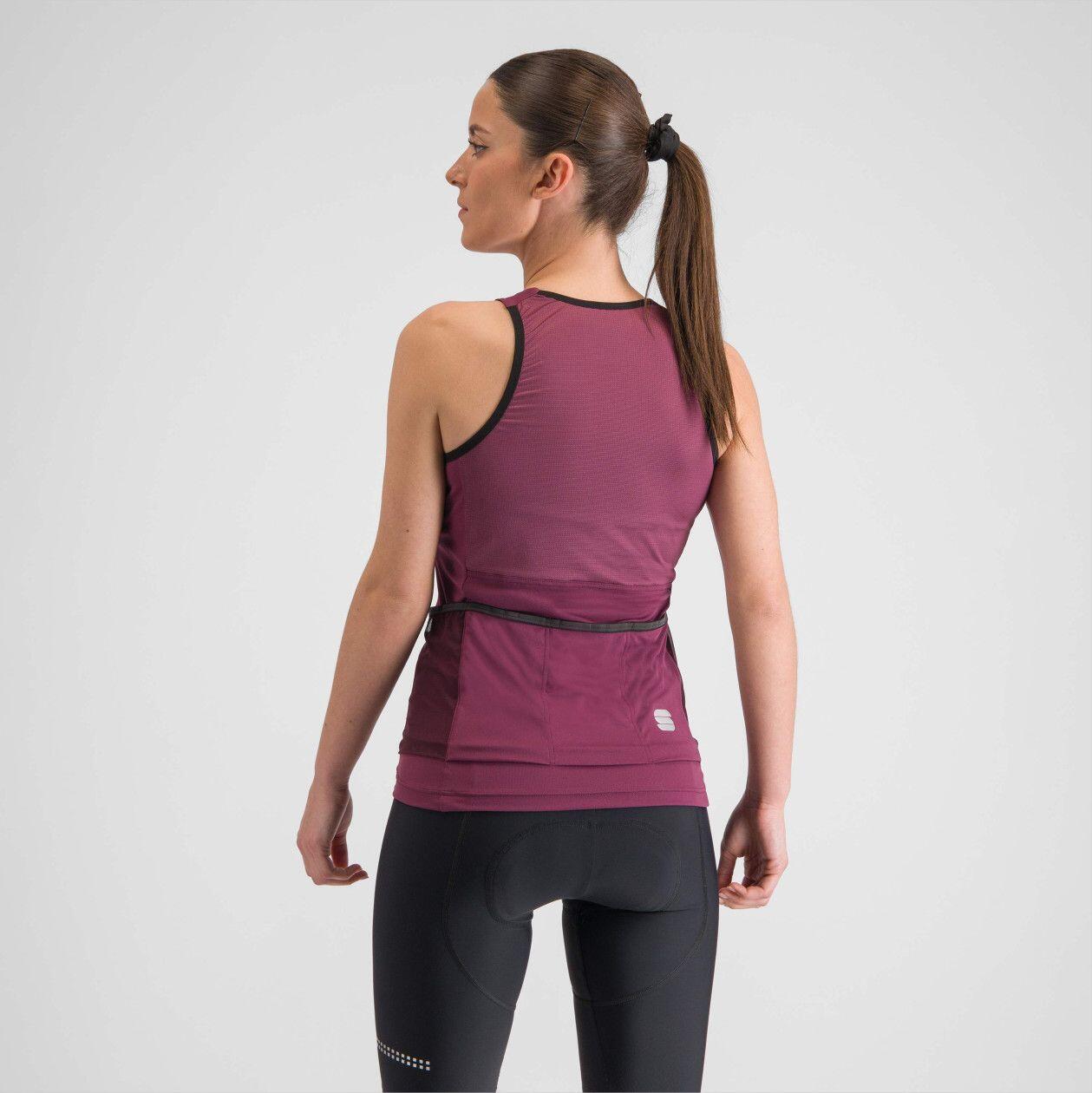 Sportful Supergiara Maglia Donna Viola Senza Maniche 2/5