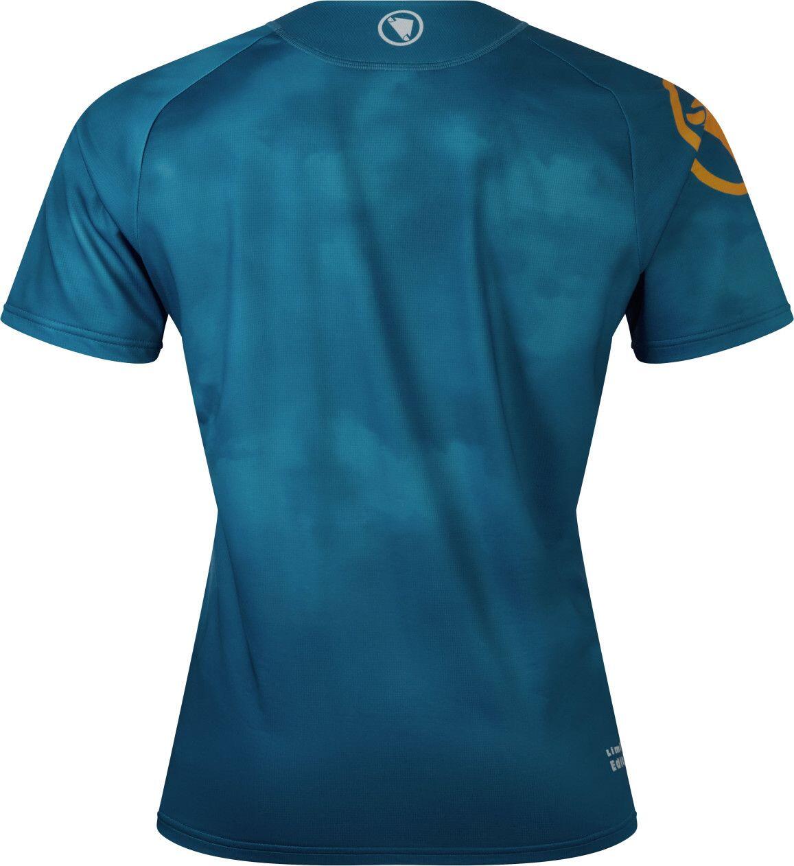 Maillot Manches Courtes Endura Nuage LTD - Bleu 6/7