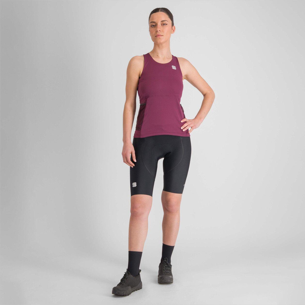 Sportful Supergiara Maglia Donna Viola Senza Maniche 5/5