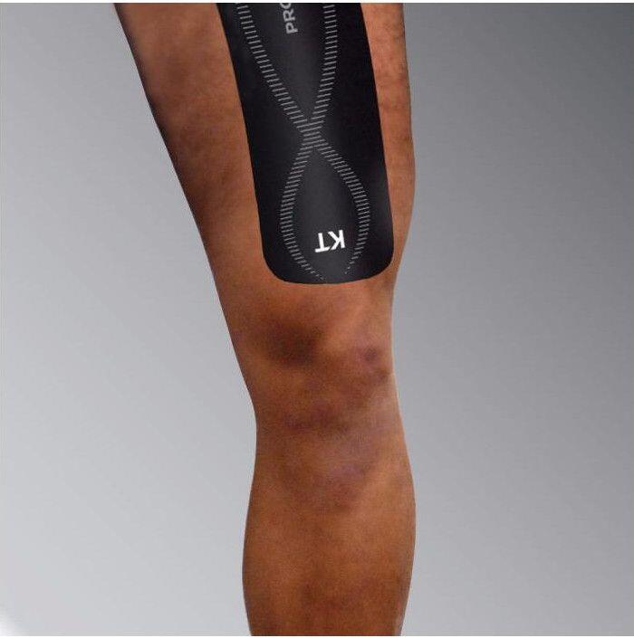 KT TAPE Cinta precortada en rollo PRO Wide Black 10 cintas 5/5