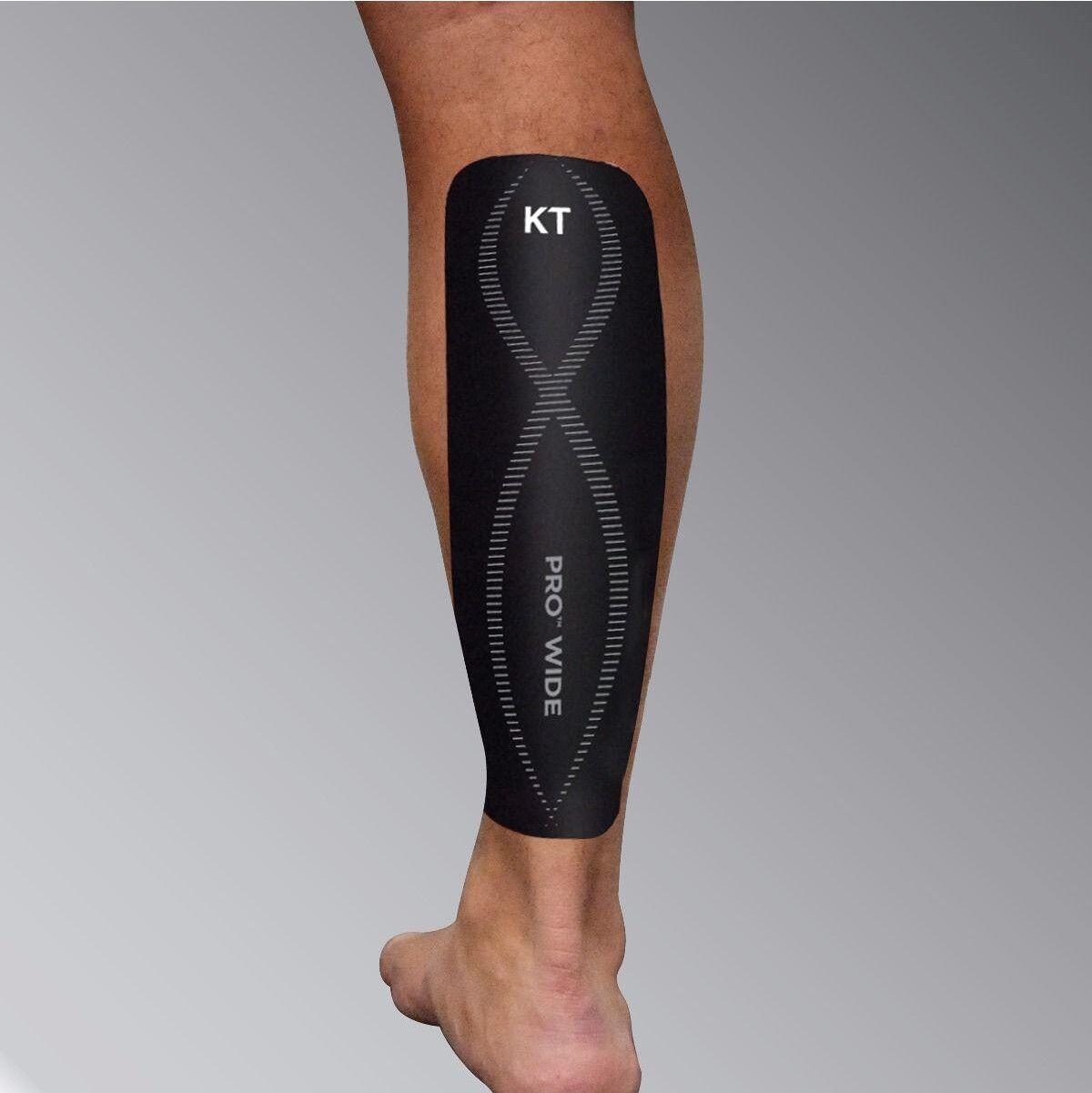 KT TAPE Cinta precortada en rollo PRO Wide Black 10 cintas 4/5