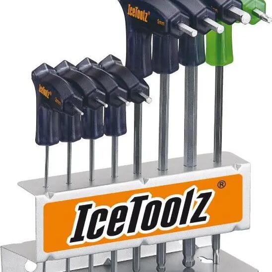 ICE TOOLZ 7M85 2~8 Allen T Wrench + Torx 25 Set