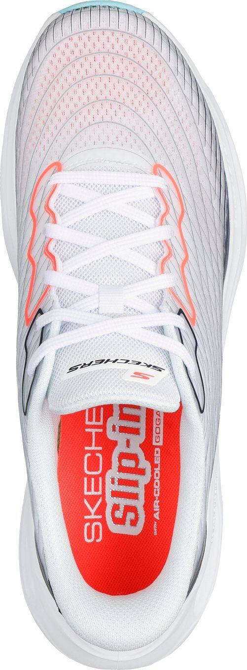 Skechers Max Cushioning Glide-Step hardloopschoenen Wit Heren 3/5