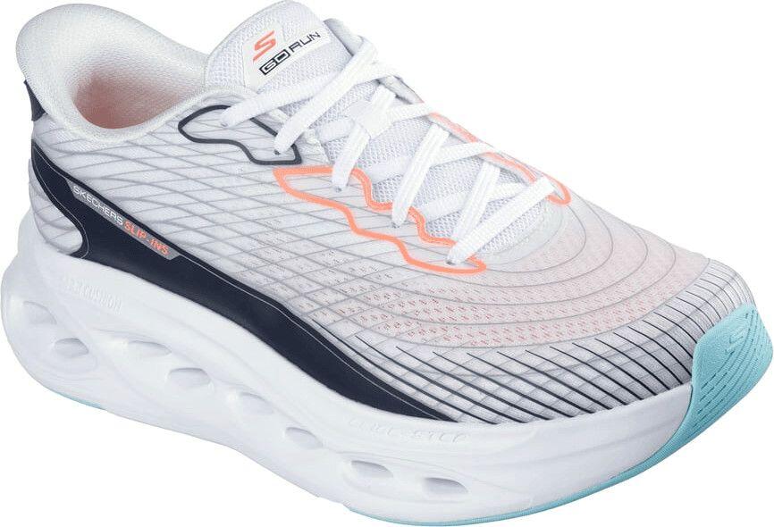 Skechers Max Cushioning Glide-Step hardloopschoenen Wit Heren 5/5