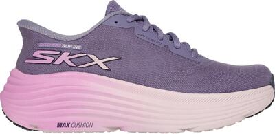 Skechers max cushioning endeavour paarse hardloopschoenen voor dames