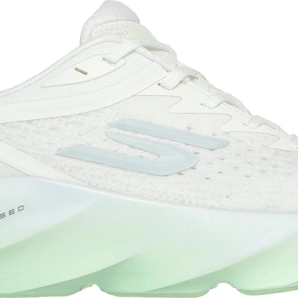 Skechers Aero Burst Beige/Green Women's Running Shoes