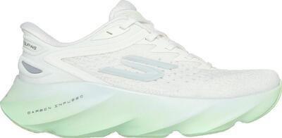 Scarpe da corsa Skechers Aero Burst Beige/Verde Donna