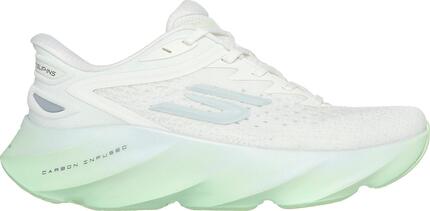 Chaussures Running Skechers Slip-ins Aero Burst Beige/Vert Femme
