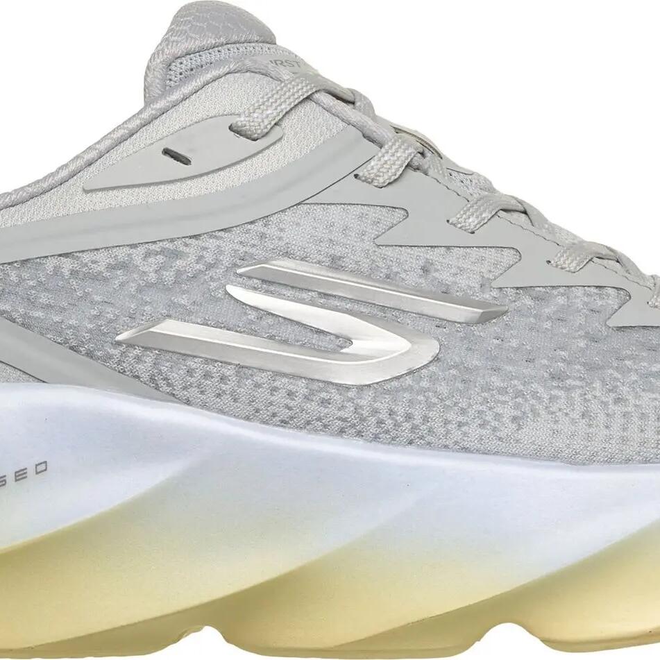 Skechers Aero Burst Running Shoes, Gray/Blue, Women's