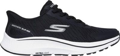 Skechers slip-ins go run consistent 2.0 worldview zwart/wit hardloopschoenen voo