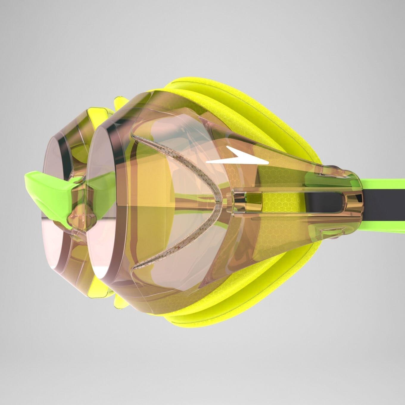 Óculos de natação Speedo Vanquisher 3.0 Mirror Yellow/Green 3/7