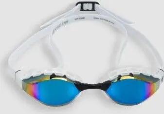 Occhialini da nuoto Arena con lenti a specchio Air Sonic Mirror, bianchi e blu 2/14