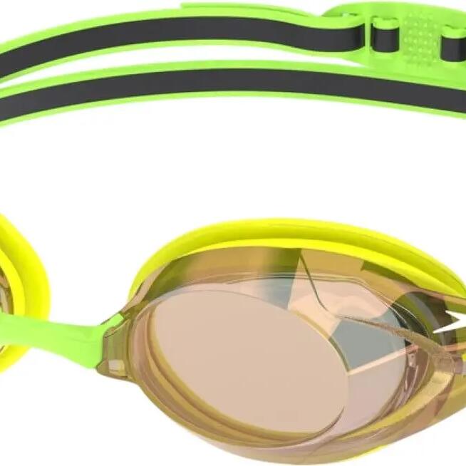 Speedo Vanquisher 3.0 Swim Goggles Mirror Yellow/Green