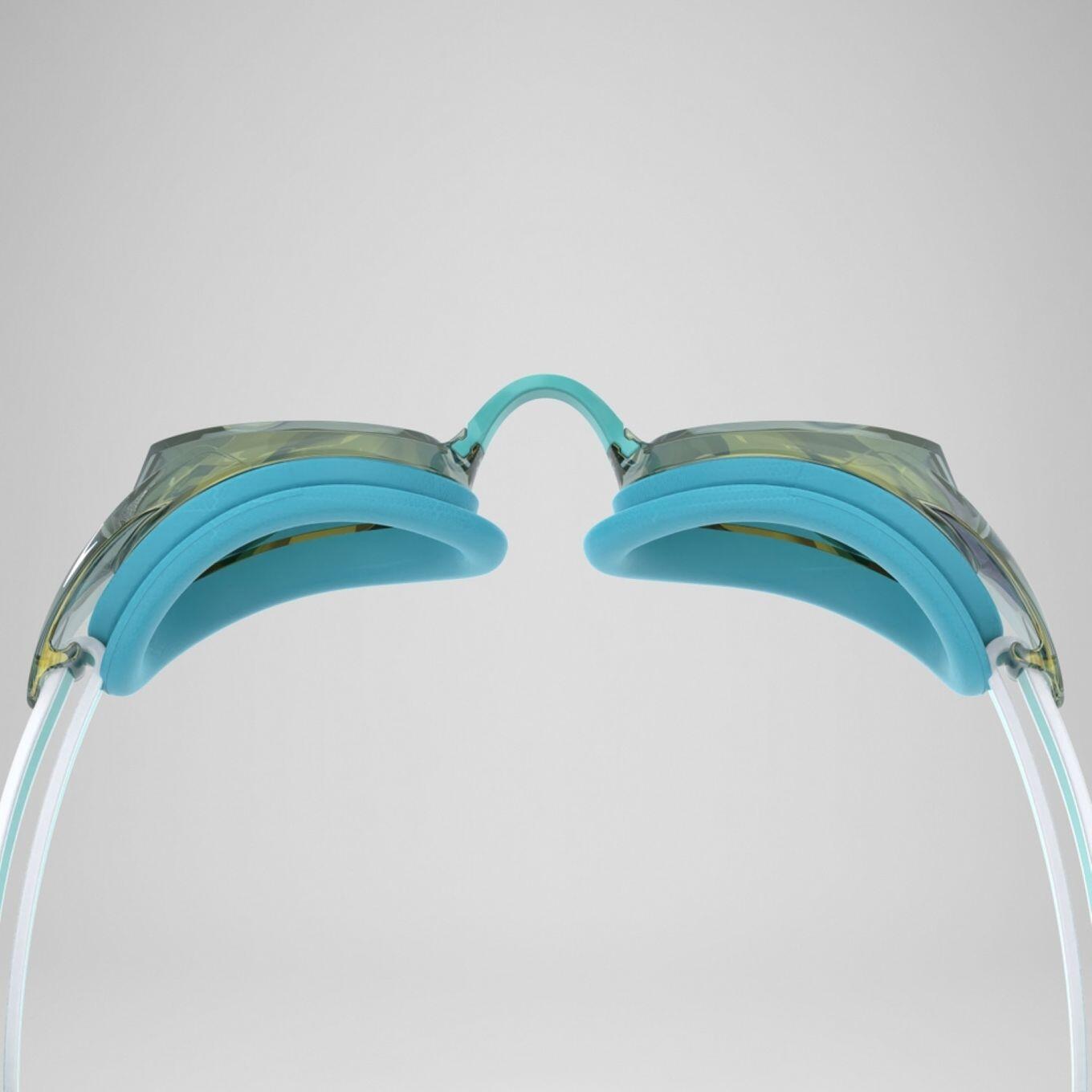 Lunettes de natation Speedo Vanquisher 3.0 Miroir Bleu Femme 4/7