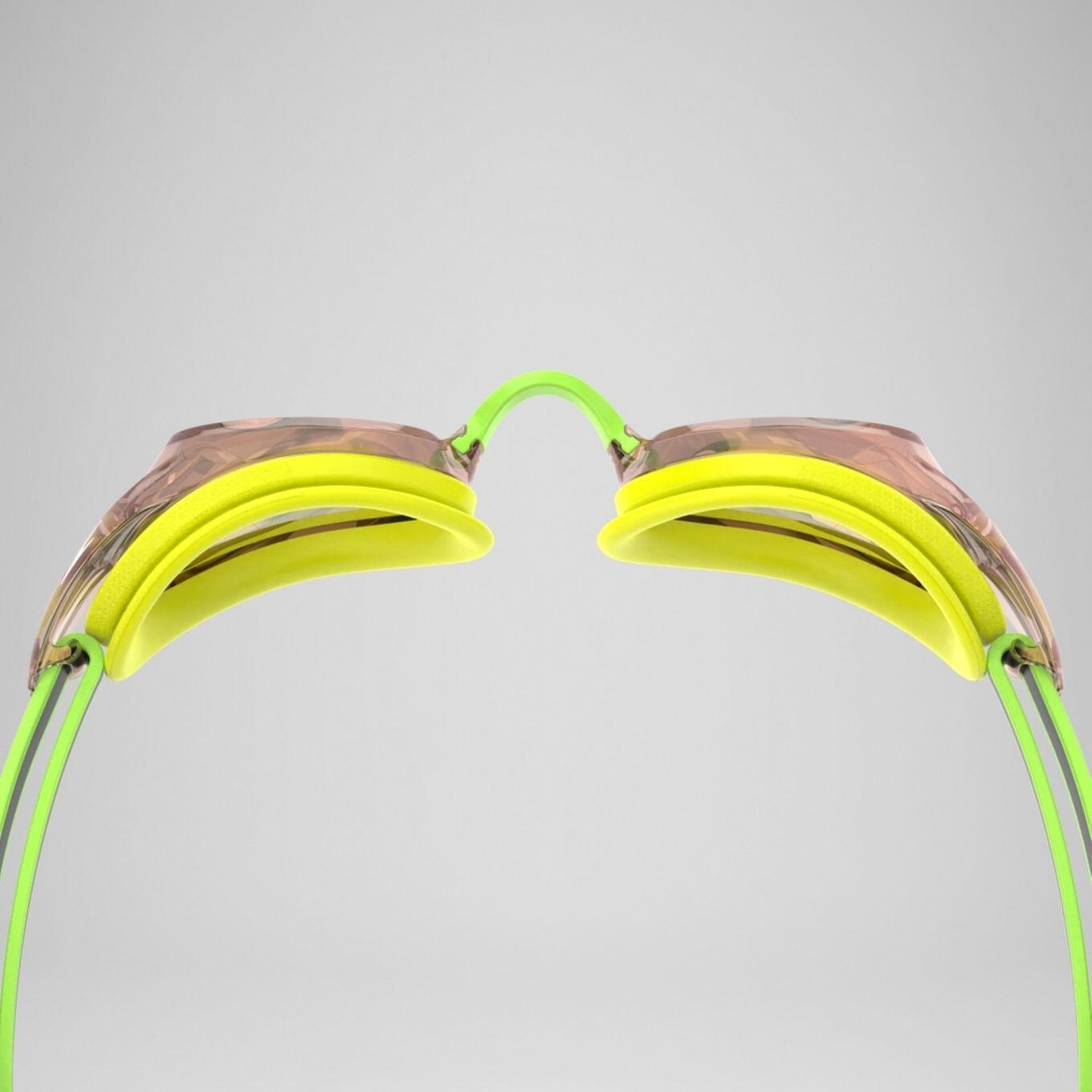 Óculos de natação Speedo Vanquisher 3.0 Mirror Yellow/Green 4/7