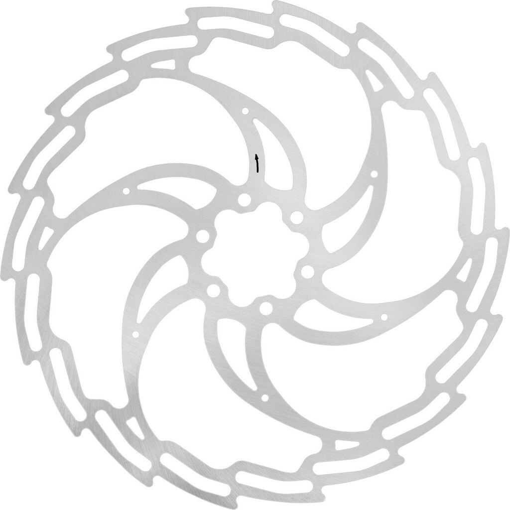 NEATT Light Weight Disc Brake Rotor - Silver 203 mm