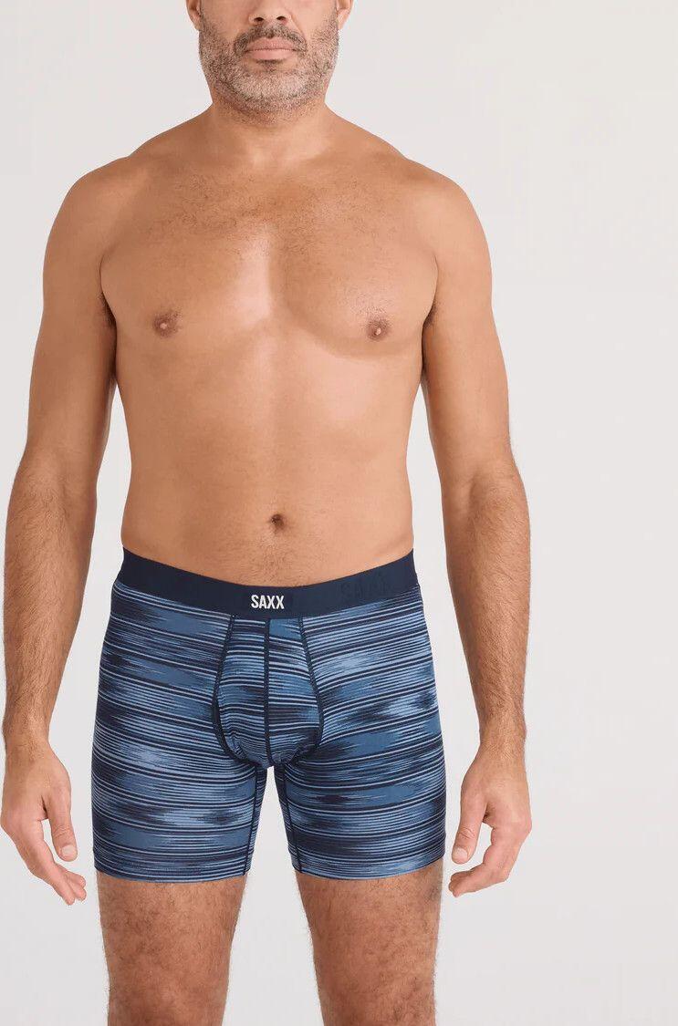 Boxer Saxx Vibe Xtra Soft Comfort Ikat Stripe/Blue 2/4